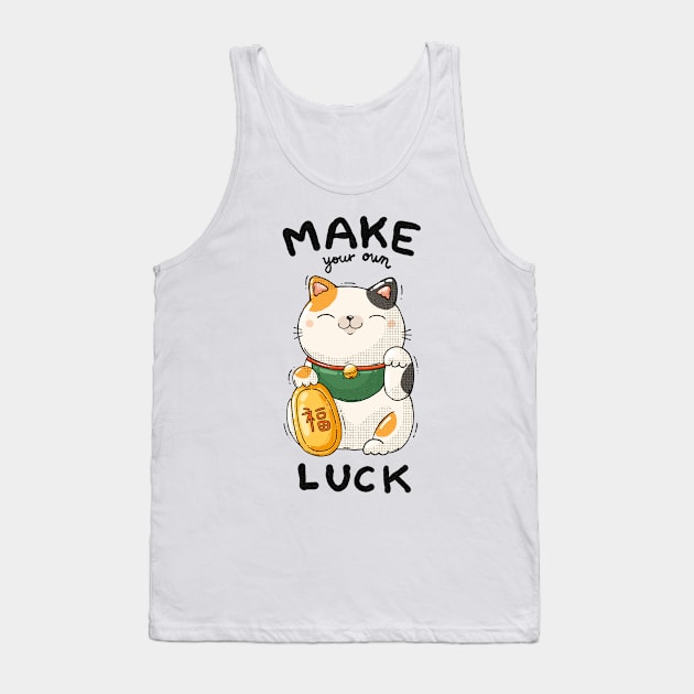 Make Your Own Luck Tank Top by Tania Tania